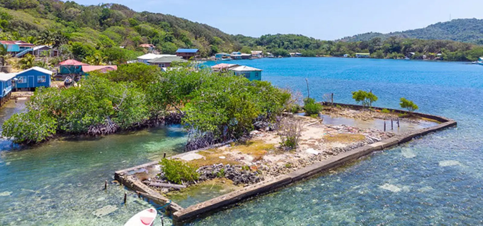 0.14 Acre Private Cay for Sale, Roatan 7th Heaven Properties