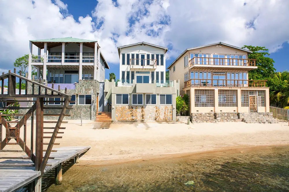 2 Bedroom Beachfront Home for Sale, Sandy Bay, Roatan 7th Heaven