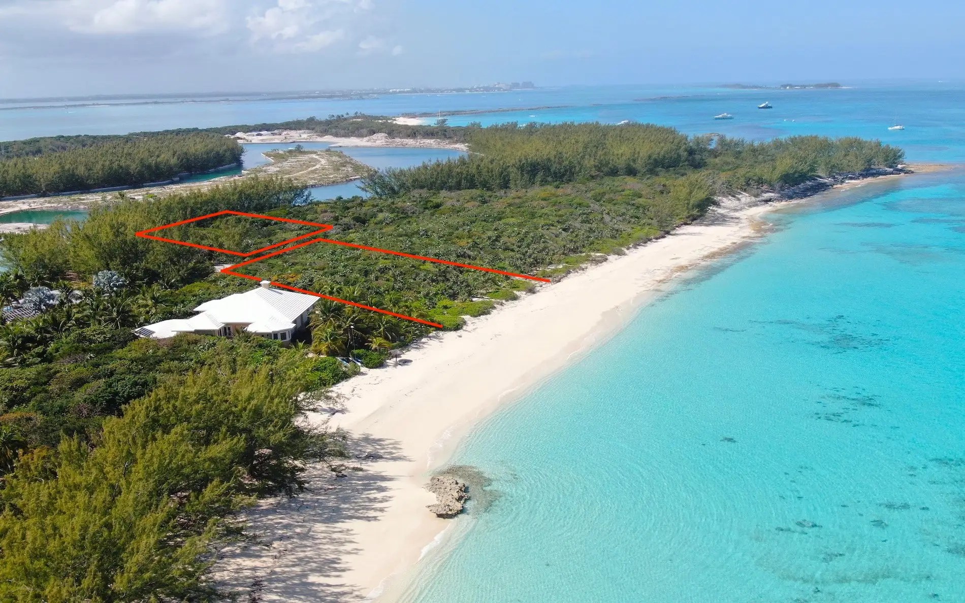 1.25 Acres of Beachfront Land for Sale, Rose Island, Bahamas 7th