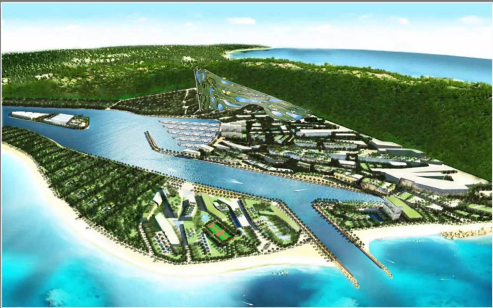 340 Acres of Beachfront Land for Sale, Flamingo Bay, Rum Cay, Bahamas