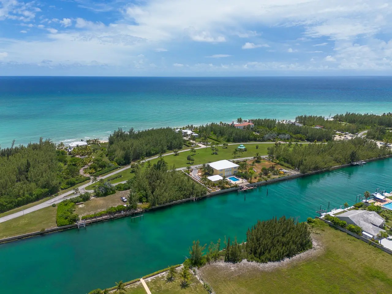 1.09 Acre Beachfront Lot for Sale, Princess Isle, Grand Bahama, Bahamas