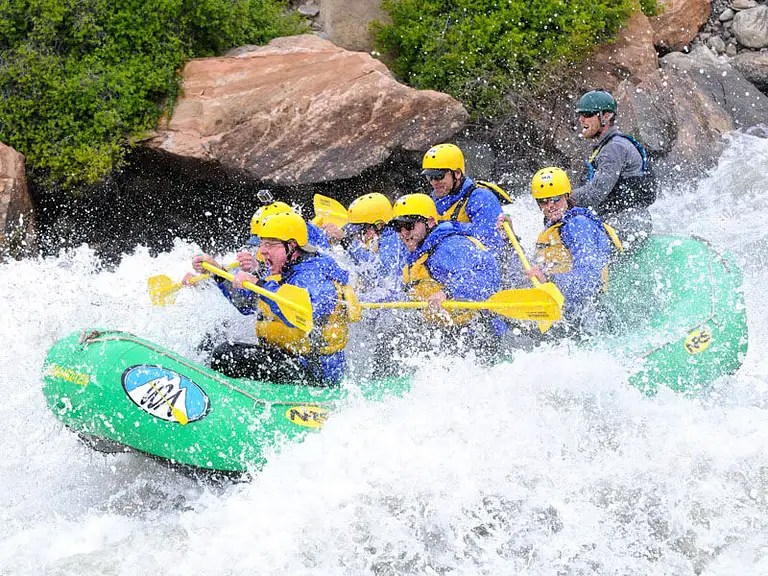 White Water Rafting near Breckenridge, Colorado with Echo Canyon