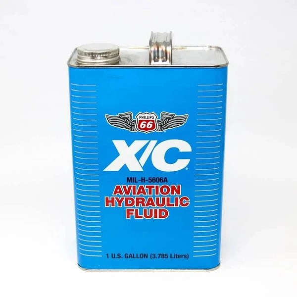 Phillips 66 1Gallon X/C Red Spec Aviation Hydraulic Fluid MILH