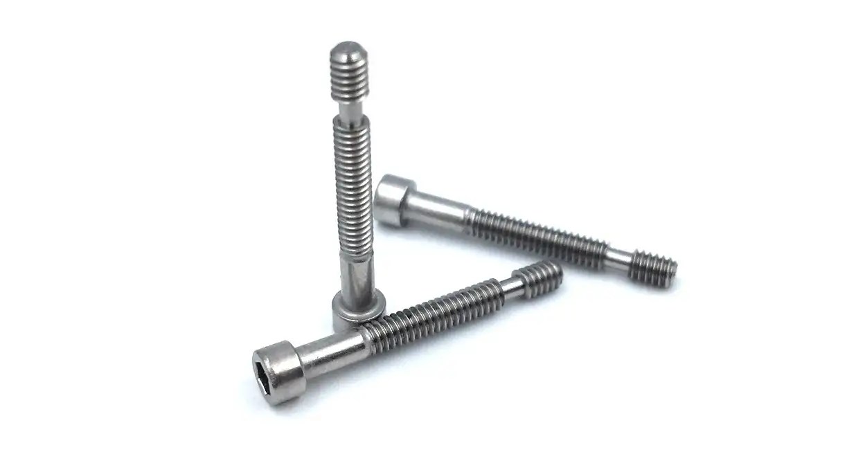 Custom Captive Shoulder Screws 188 Stainless Steel Material