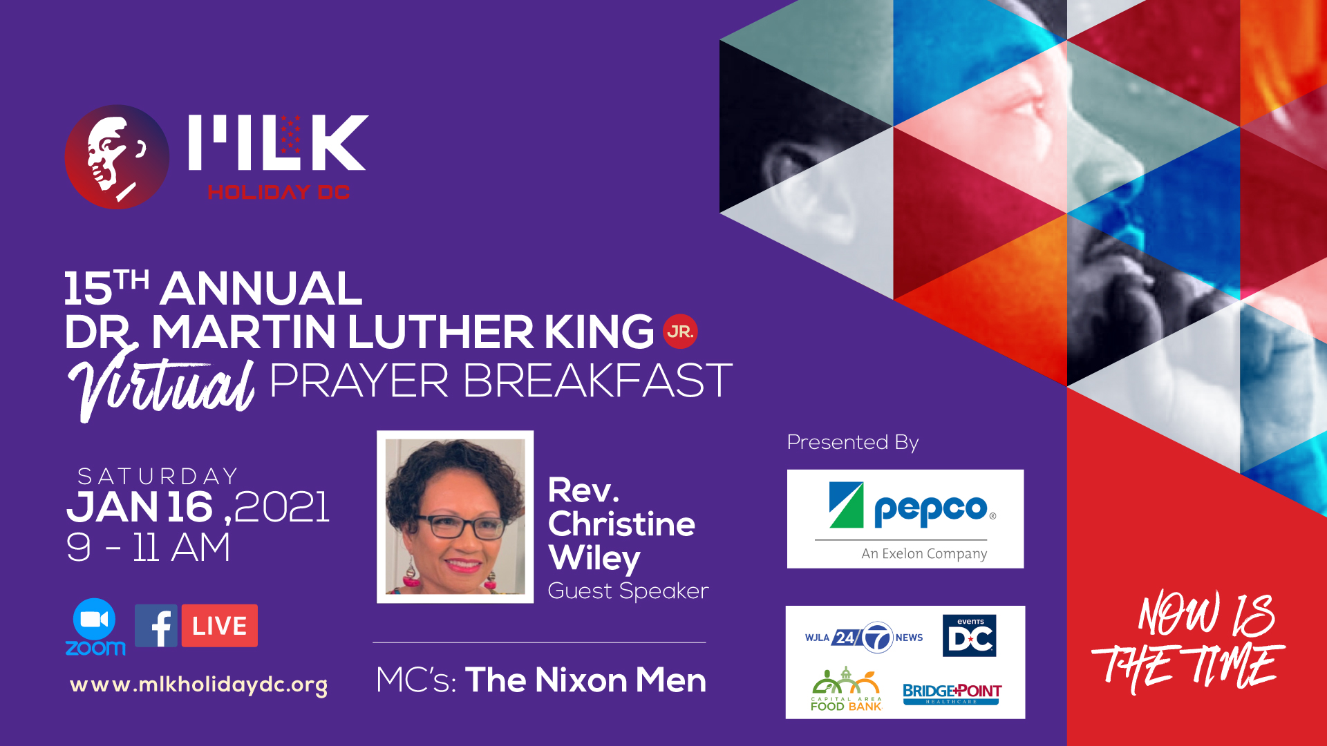MLKDC Prayer Breakfast 2021 MLK Holiday Celebration