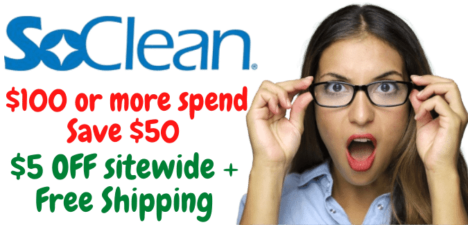SoClean Coupon 50 OFF w/2021 Promo Code