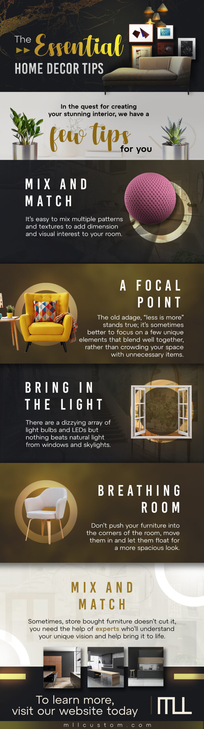 The Essential Home Decor Tips MLL Custom