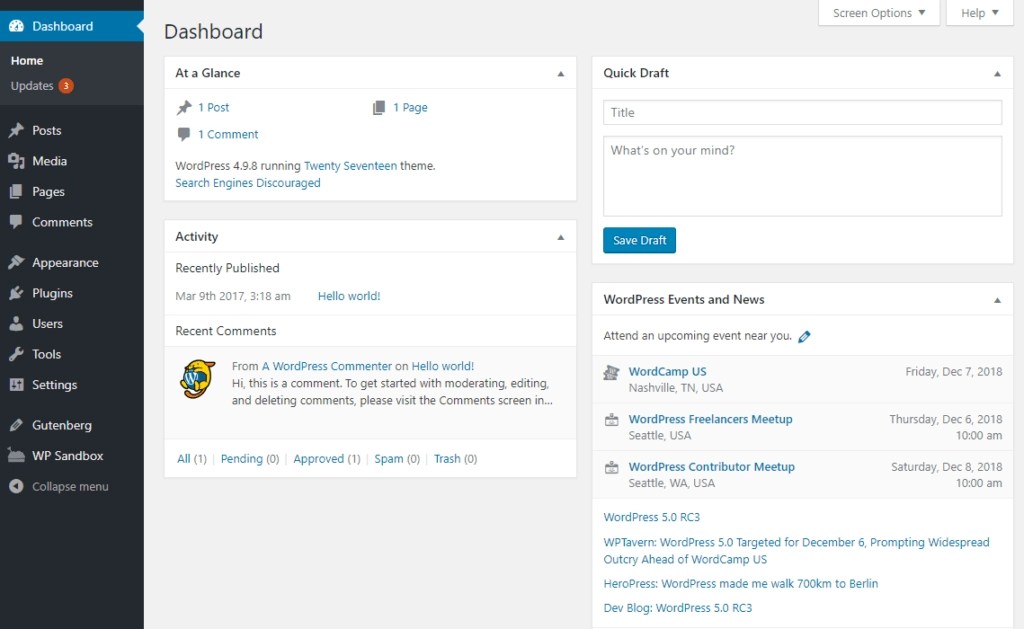 Wordpress Content Management System Plugin