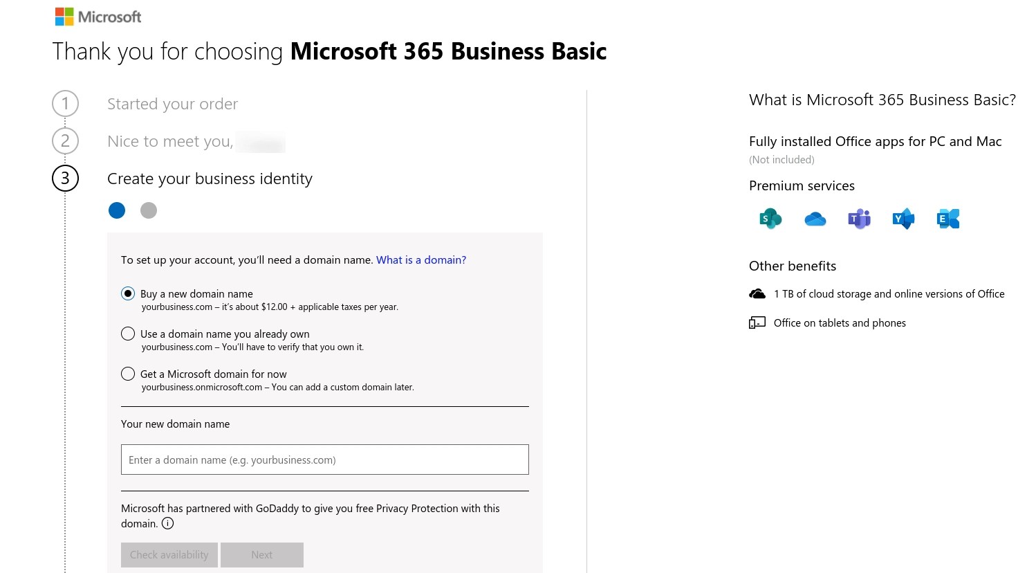 GoDaddy A quick start guide to Microsoft 365 from.
