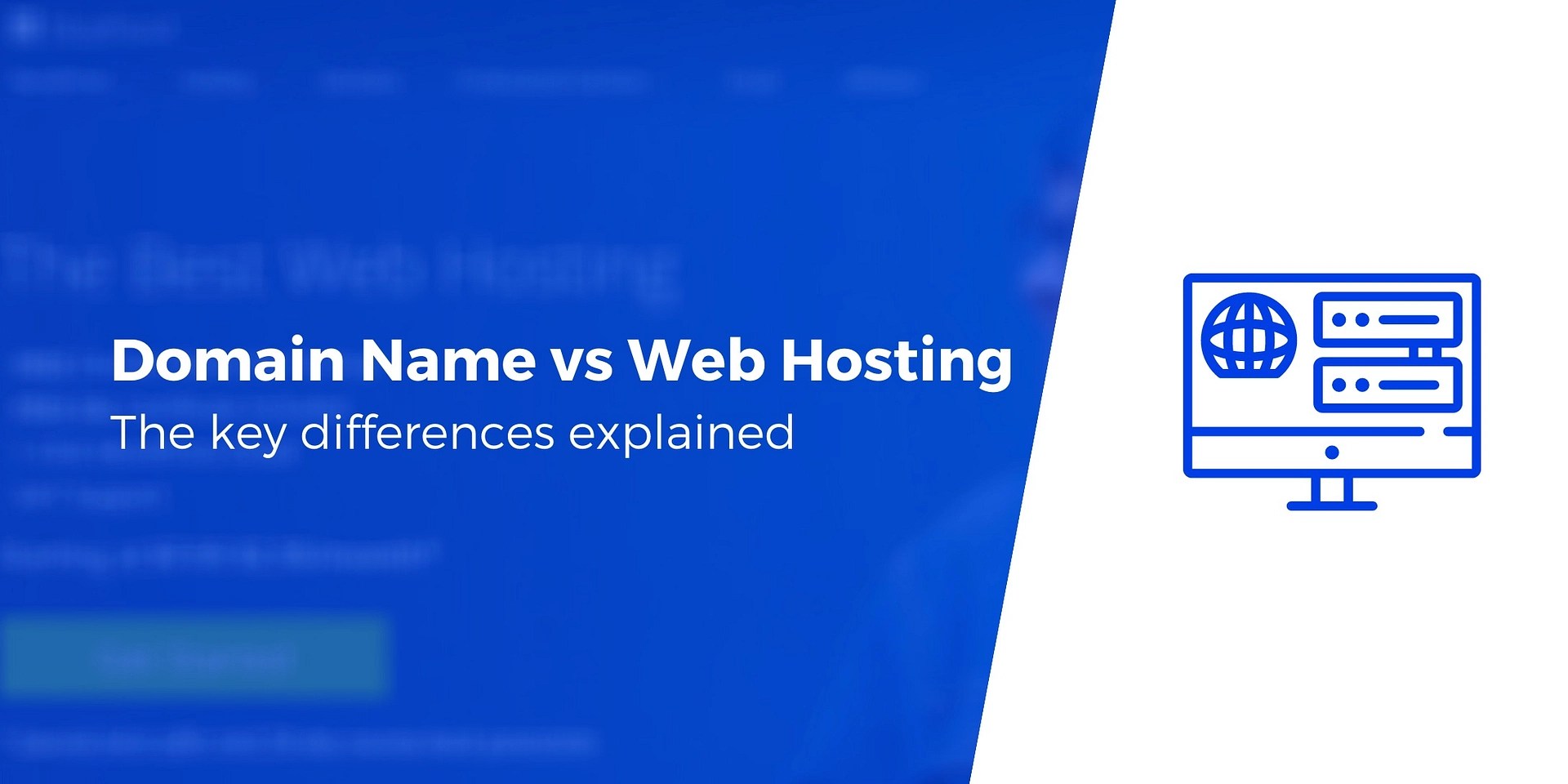 Domain Name vs Web Hosting What's the Difference?