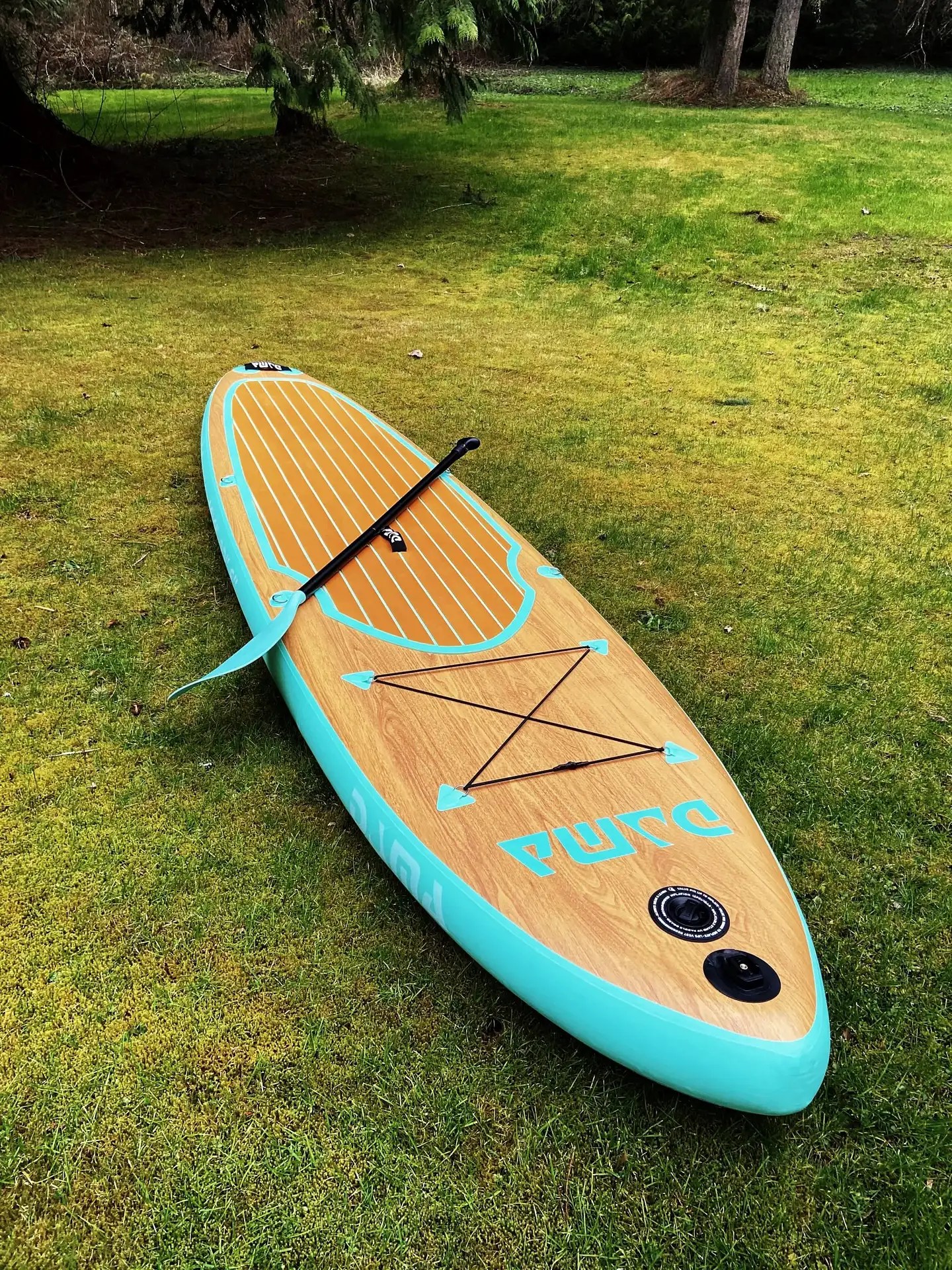 Review DAMA Inflatable Stand Up Paddle Board Outward Spaces