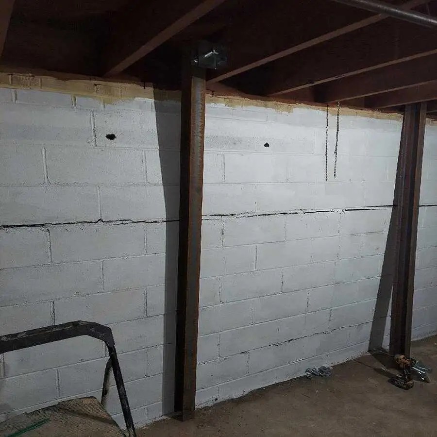 Bowing Walls Bowing & Buckling Foundation Wall Repair
