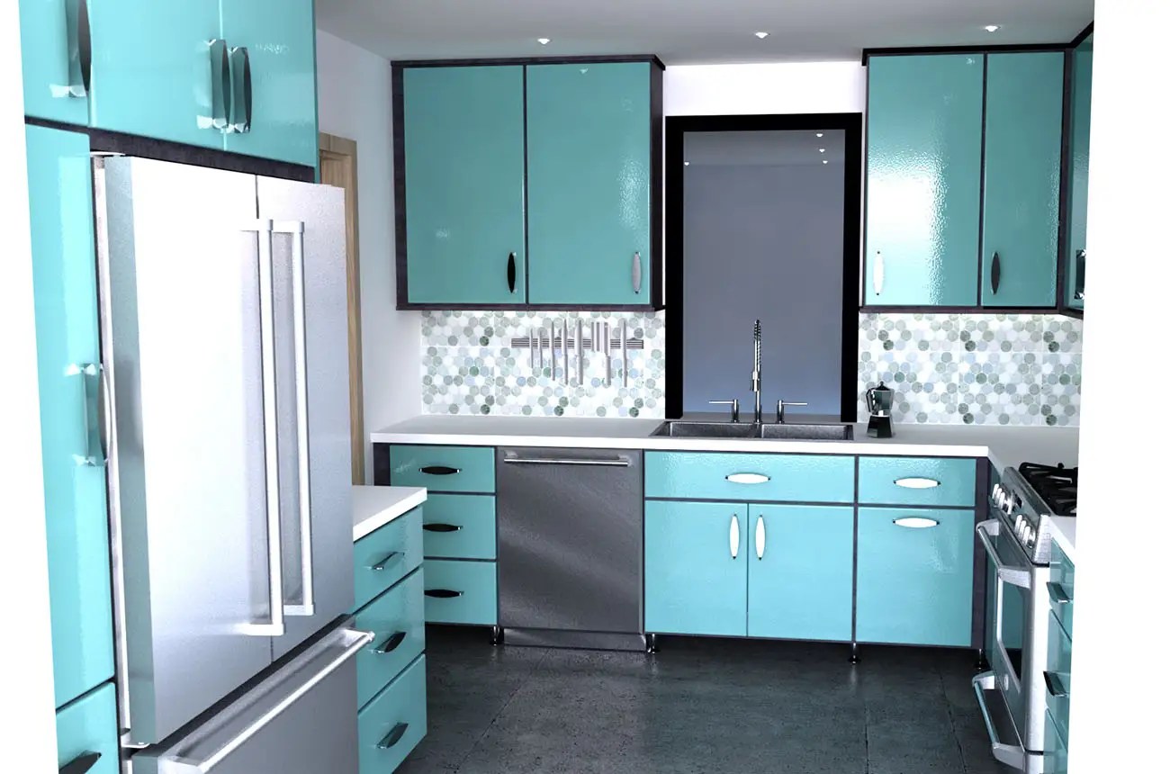 HOME Toro Kitchen metal kitchen