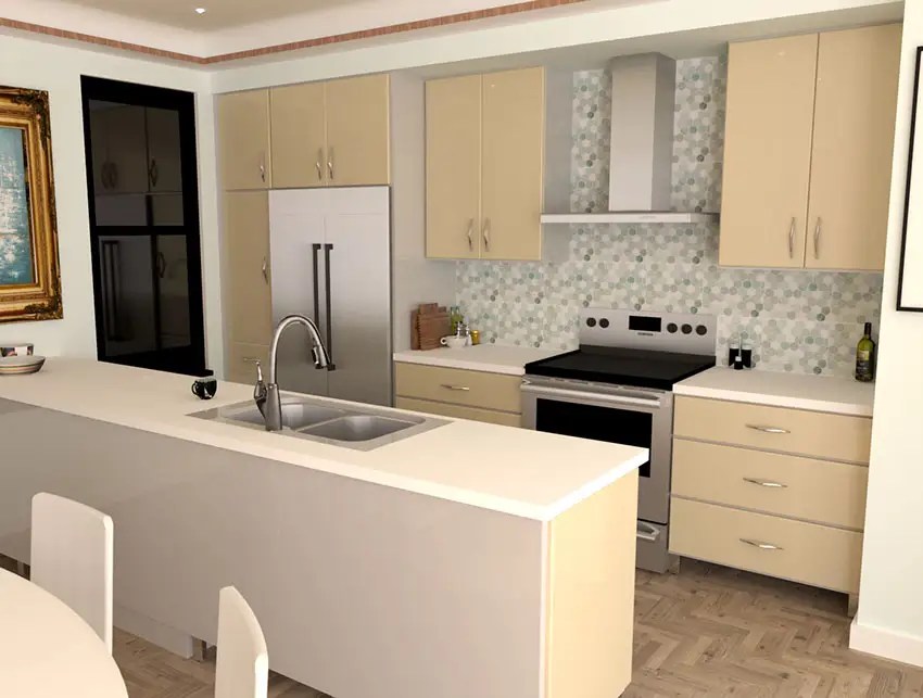 HOME Toro Kitchen metal kitchen