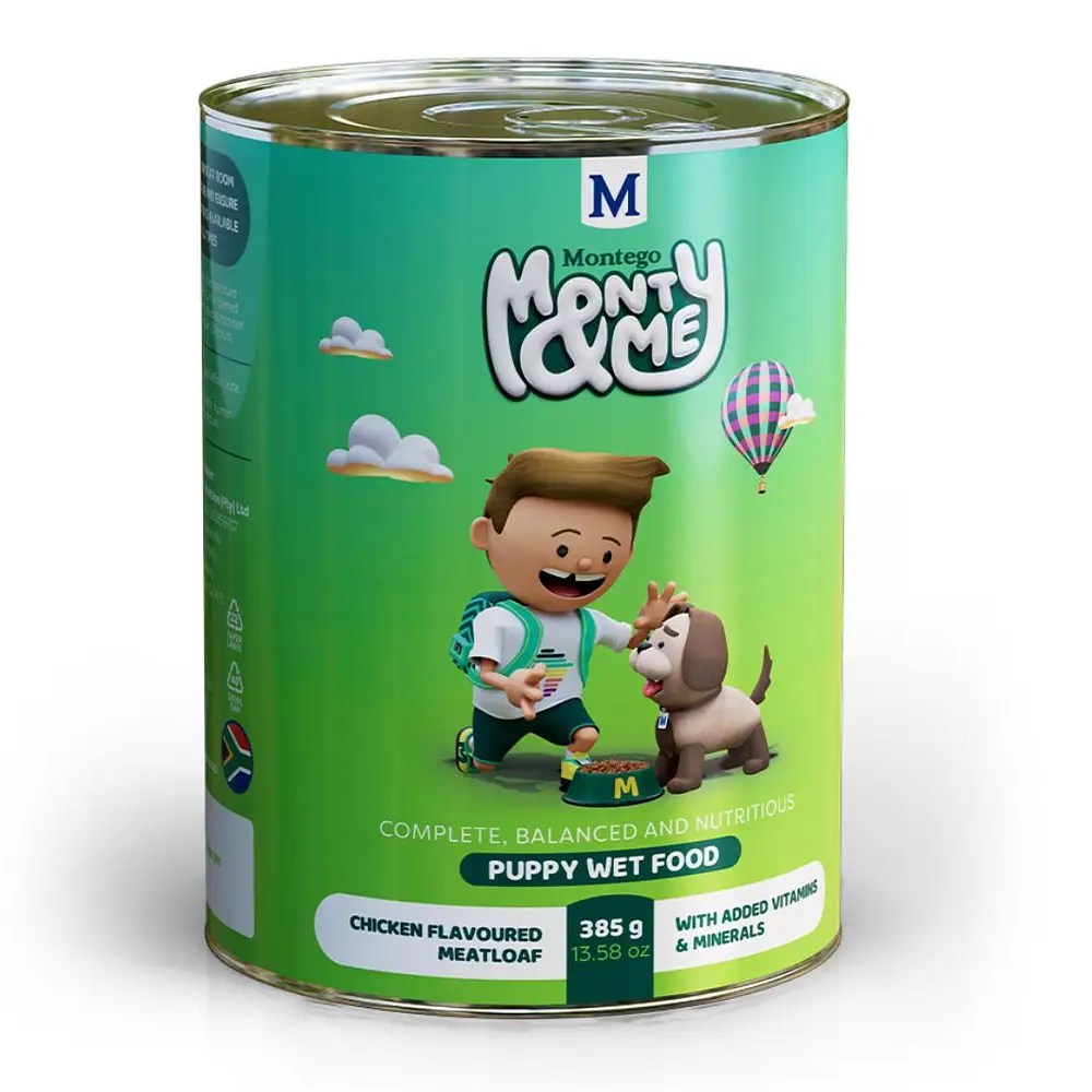 Montego Monty & Me Puppy Wet Food Pet Hero
