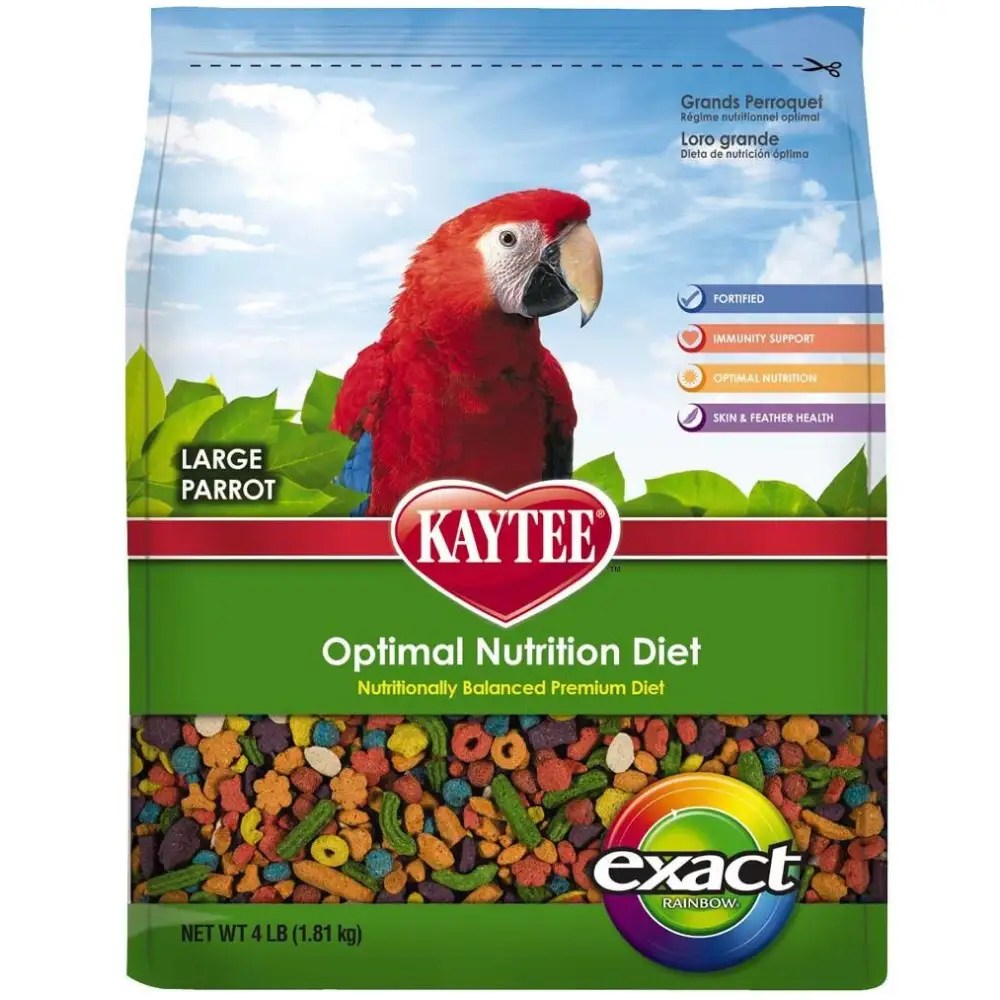 Kaytee Exact Rainbow Large Parrot Food Pet Hero
