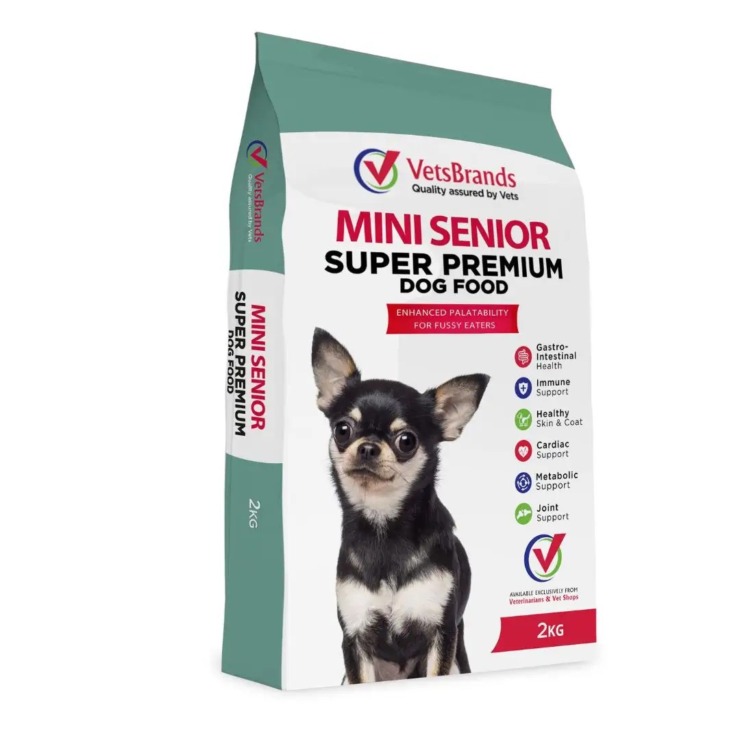 VetsBrands Mini Senior Super Premium Dog Food Pet Hero