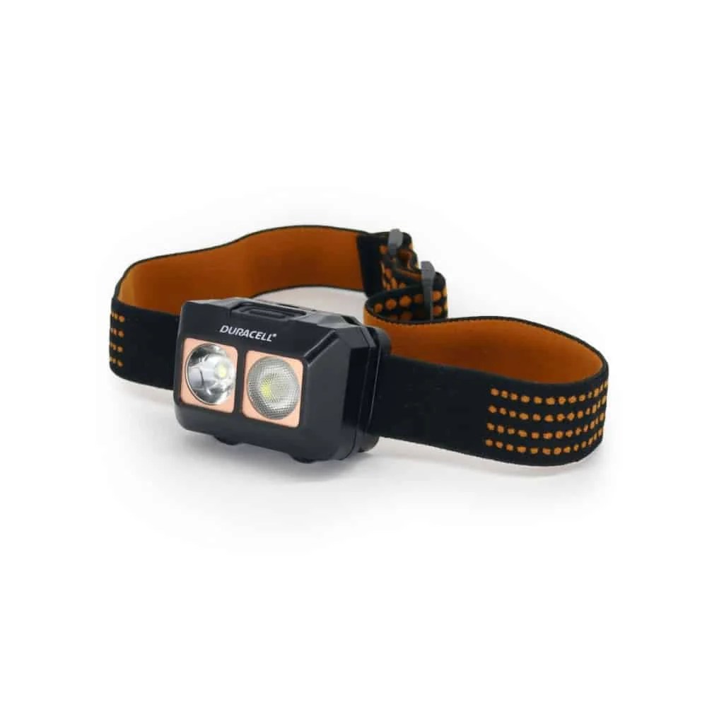 400 Lumen DualBeam LED Headlamp Duracell Lights