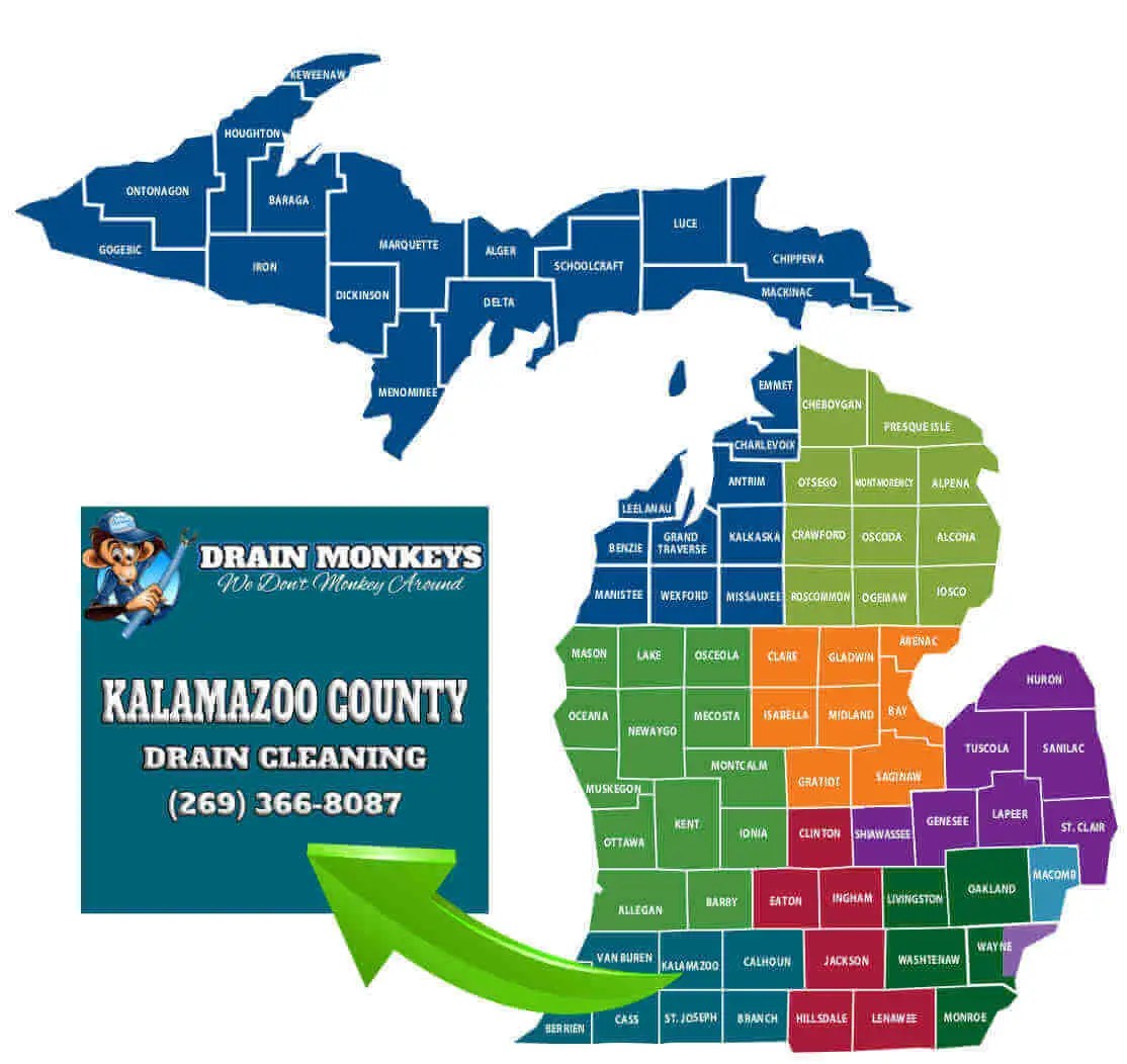 Kalamazoo County Drain Cleaning Service Unclog Drains 24/7