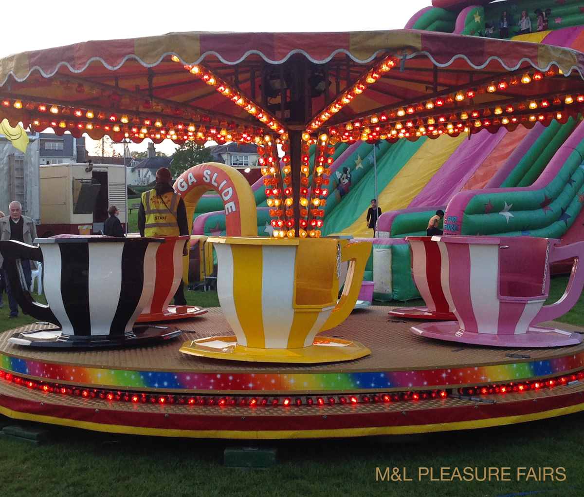 TeaCupsRideImage_1 M+L Pleasure Fairs I In Association with Bensons Fun Fairs