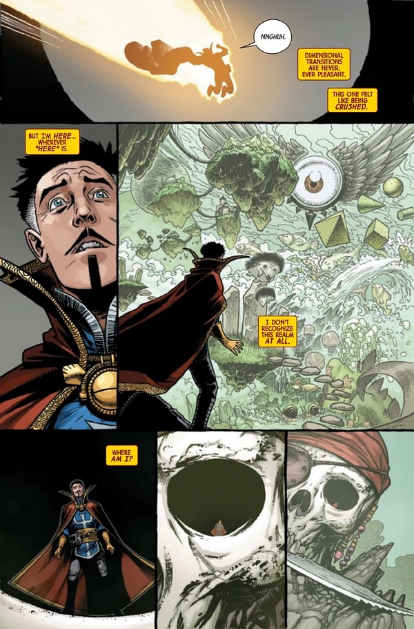Doctor Strange Takes on a Vampire Tattoo... Not the Latest