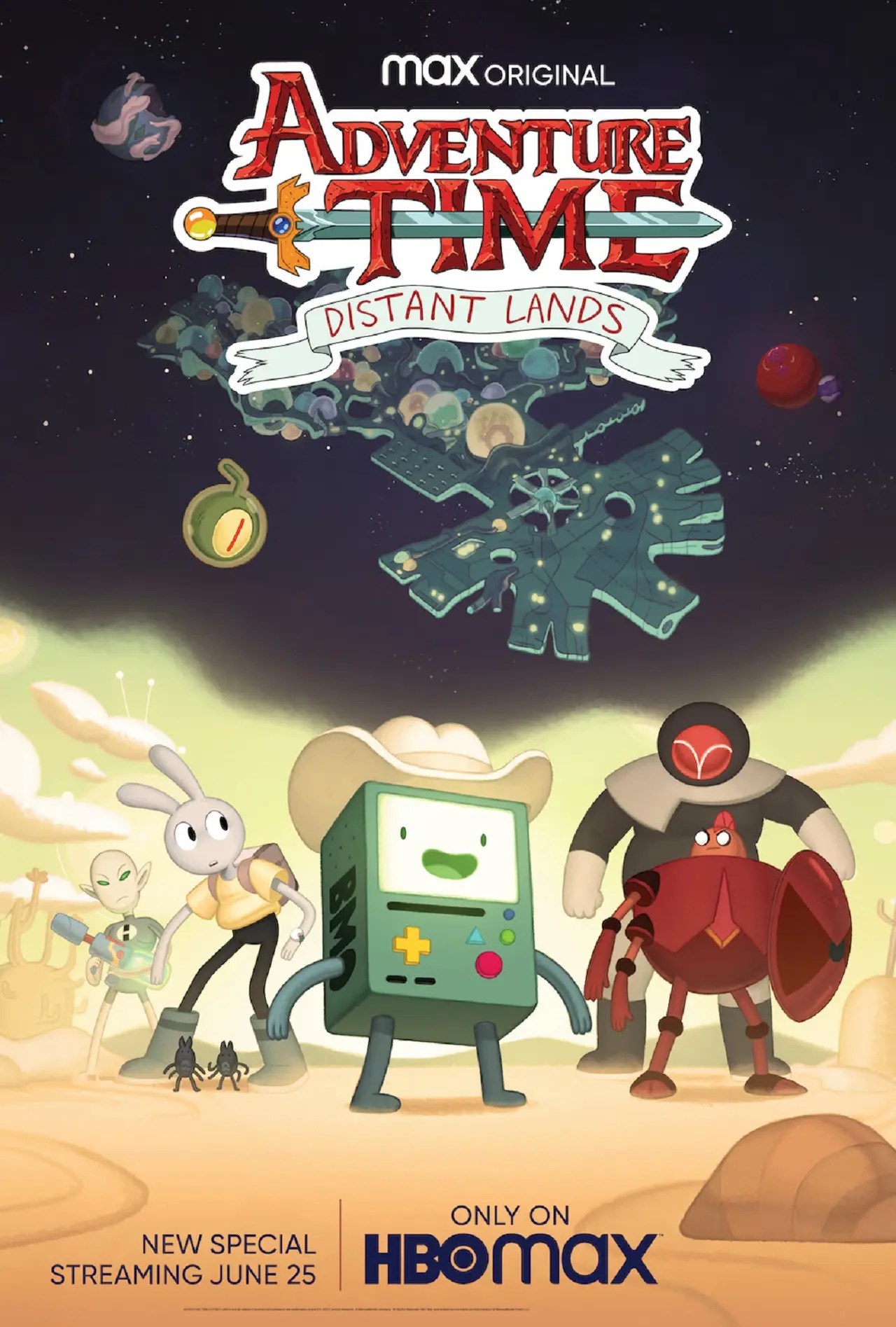 Adventure Time Distant Lands Preview BMO Lassos Someone's Lunch