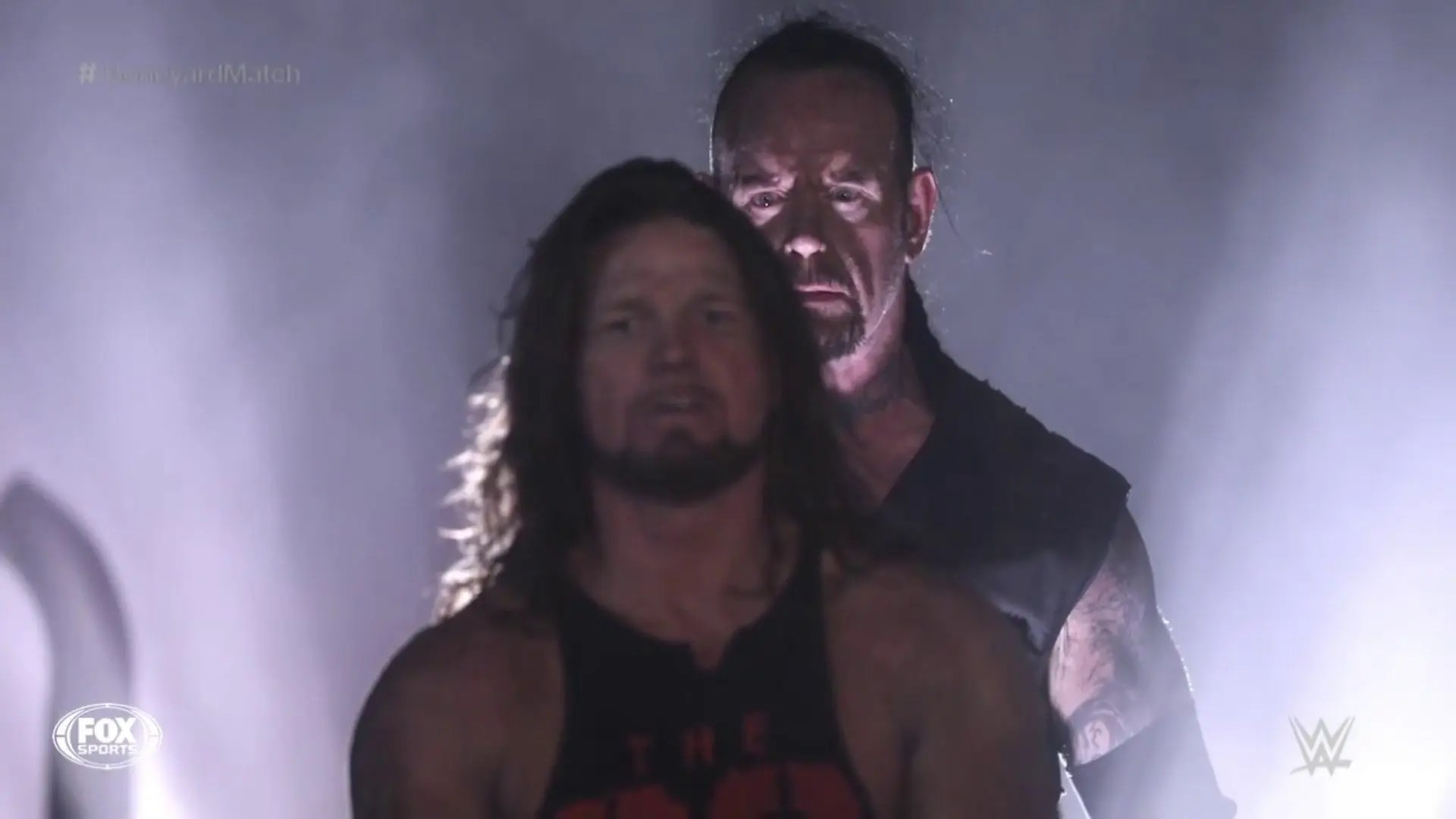WrestleMania 36 Boneyard Match Results Undertaker vs AJ Styles