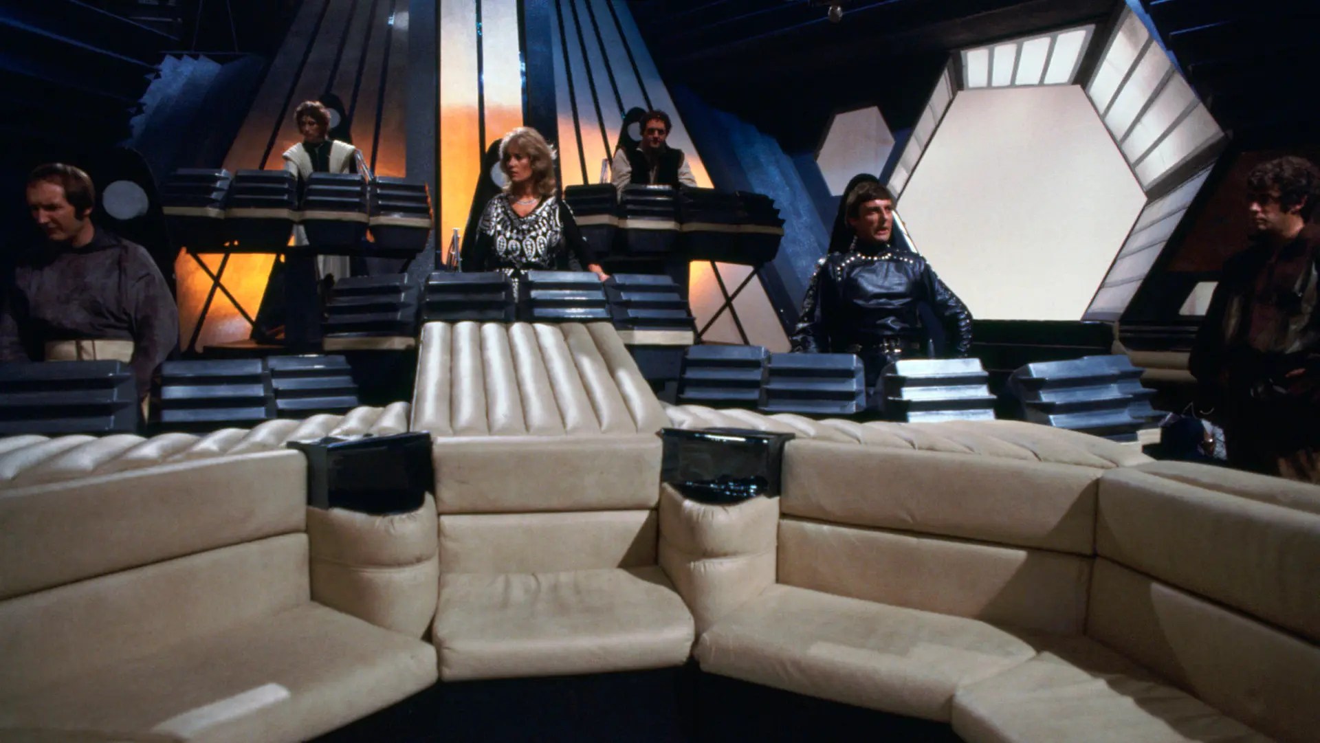 BBC Releases Doctor Who, Blake's Seven Set Shots for Zoom Backgrounds