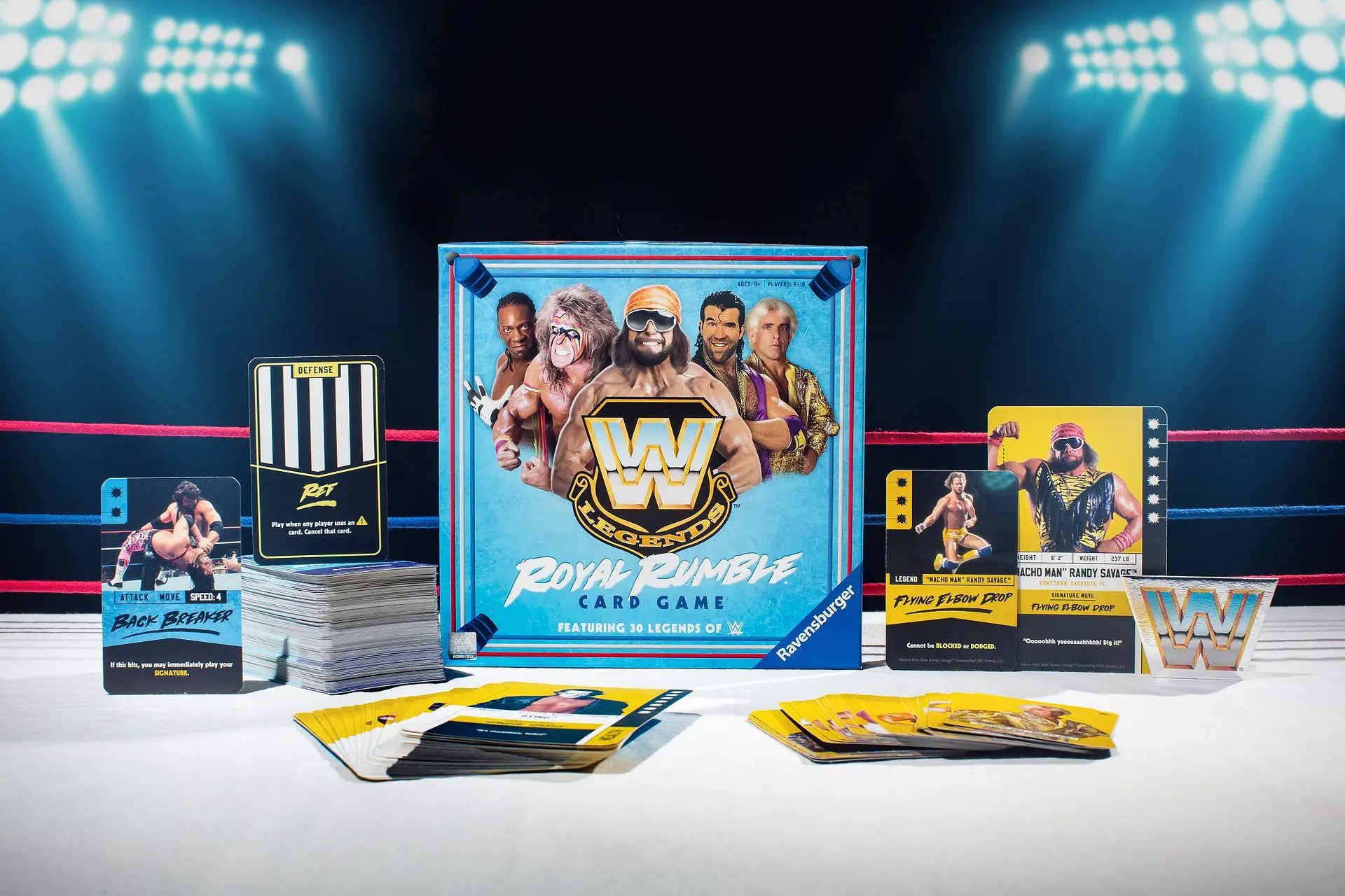Ravensburger Announces WWE Legends Royal Rumble Card Game