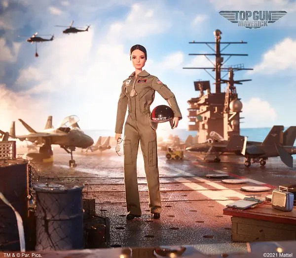 Barbie Launching Special Edition Top Gun Maverick Barbie Doll
