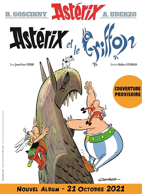 The BestSelling Comic Of 2021 Will Be Called... Asterix & The Griffin