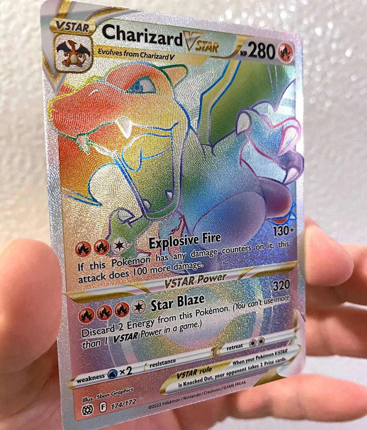 How Many Pokémon TCG Packs It Took To Get Rainbow Charizard VSTAR