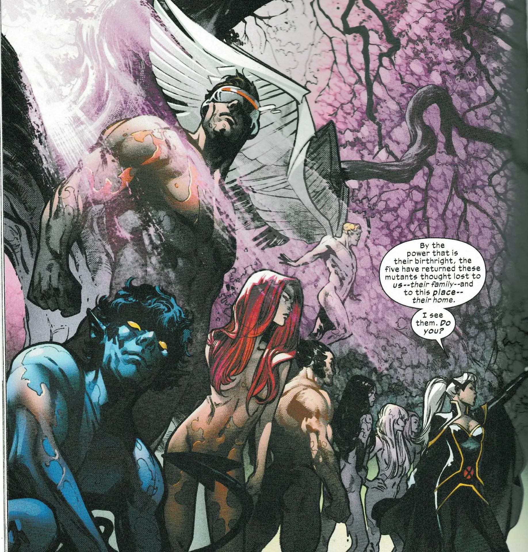The State of Krakoan Nudity in X-Men #3, Excalibur #3 and Marauders #3