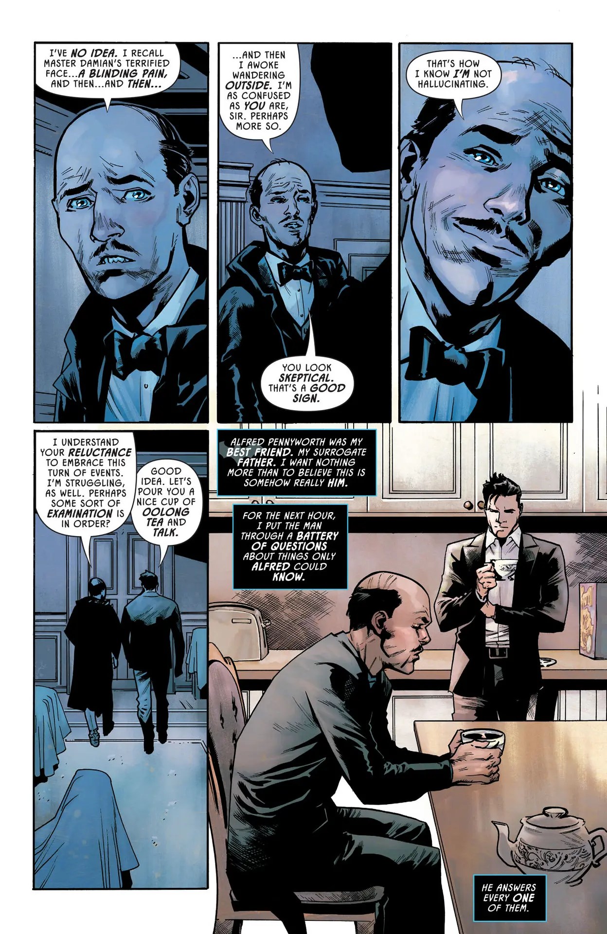 BatGossip The Return Of Alfred Pennyworth And Someone Else Entirely