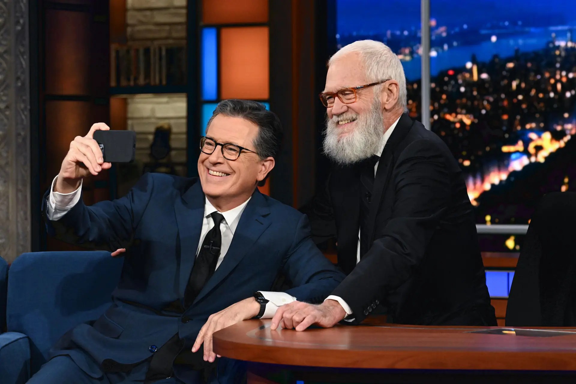 The Late Show Shares Lettermancolbert Latenight Return Highlights