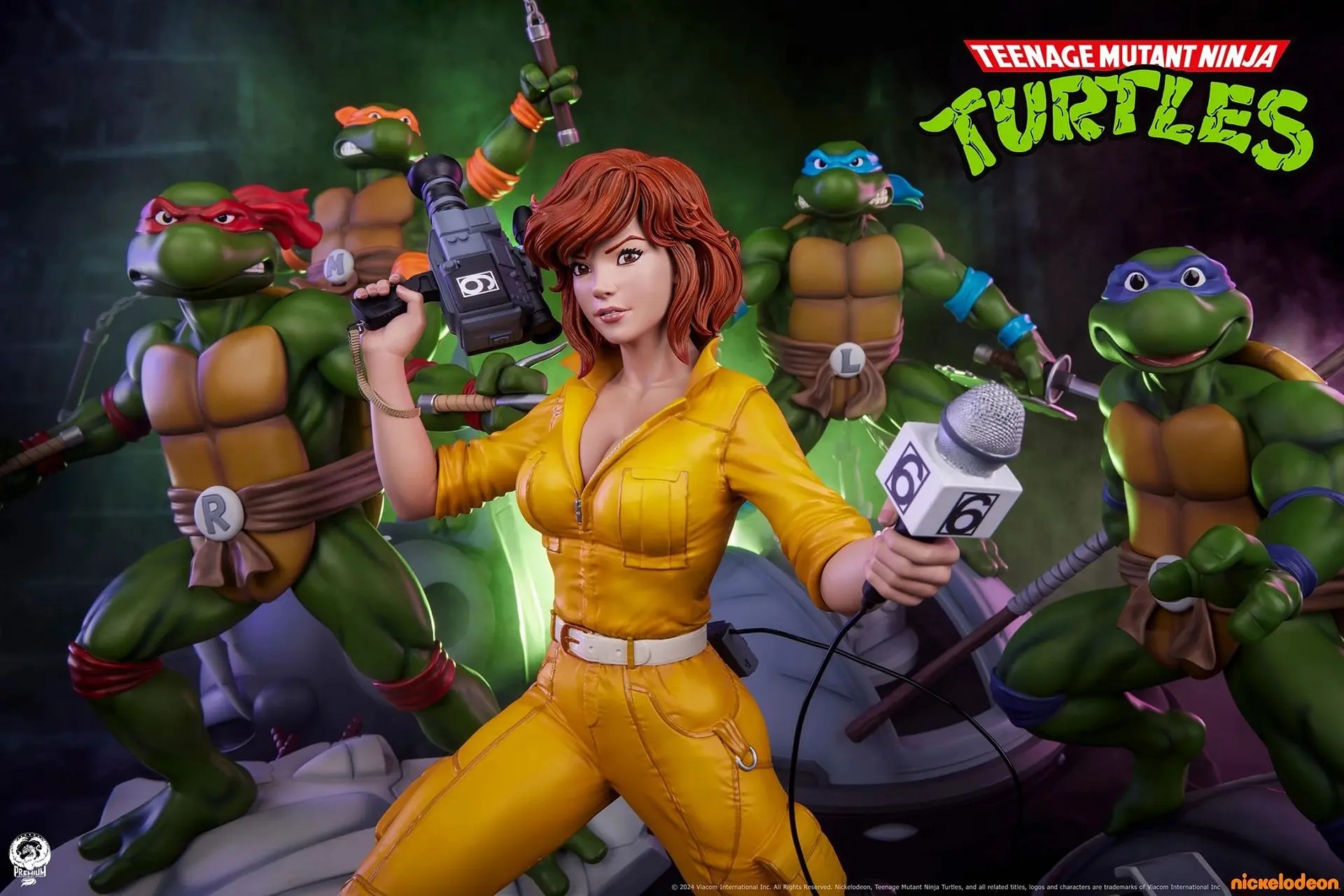 Teenage Mutant Ninja Turtles April O’Neil 1:4 Statue Unveiled by PCS