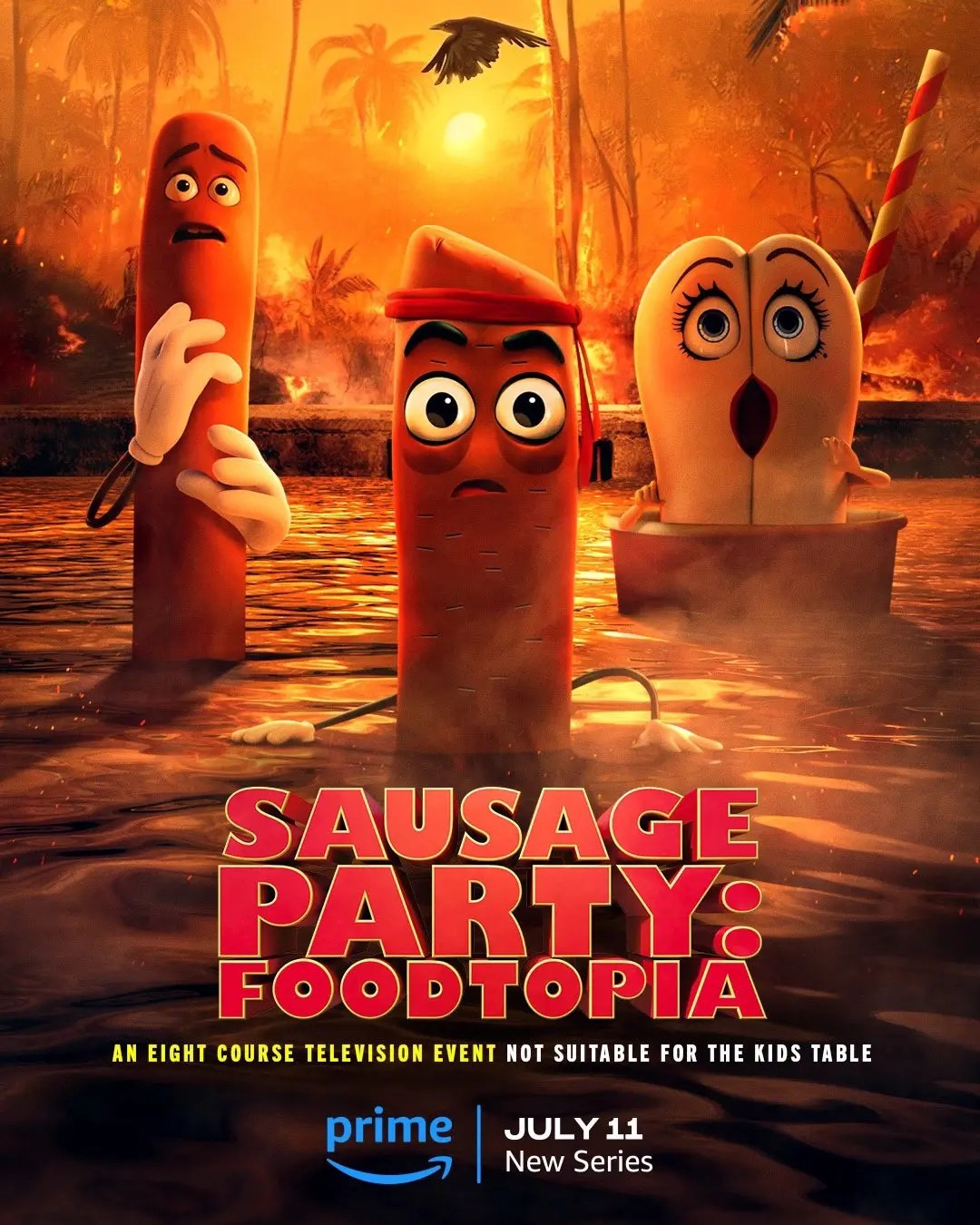 Sausage Party Reminds Us of The Sacrifices Our Food Makes on July 4th