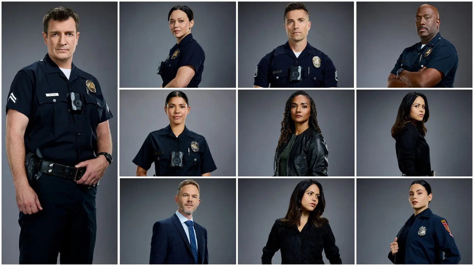 The Rookie Season 7 Check Out ABC's Cast Portrait Image Gallery