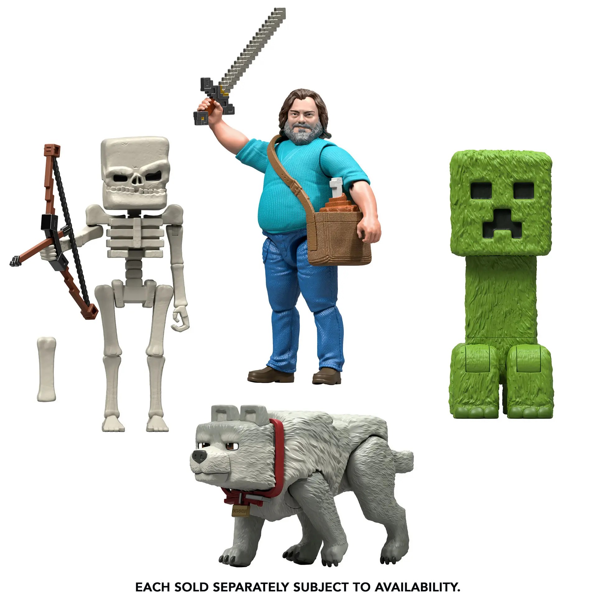 A Minecraft Movie Comes to Mattel with Some New Collectibles