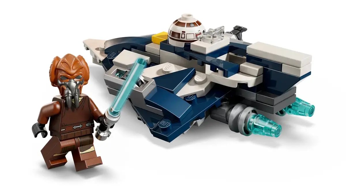 LEGO Star Wars Plo Koon's Jedi Starfighter Microfighter Set Unveiled