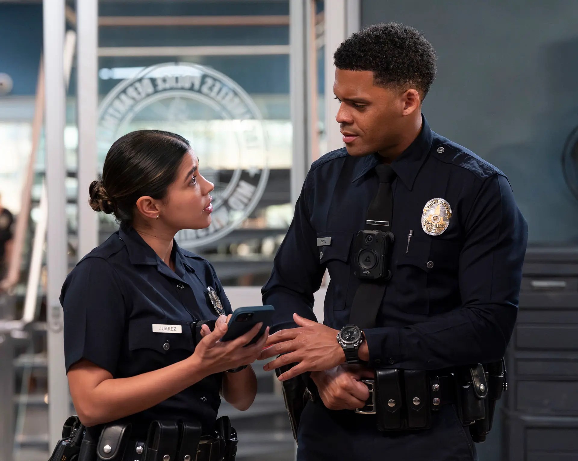 The Rookie Season 8 Deric Augustine Teases Working on Ep. 801 Script