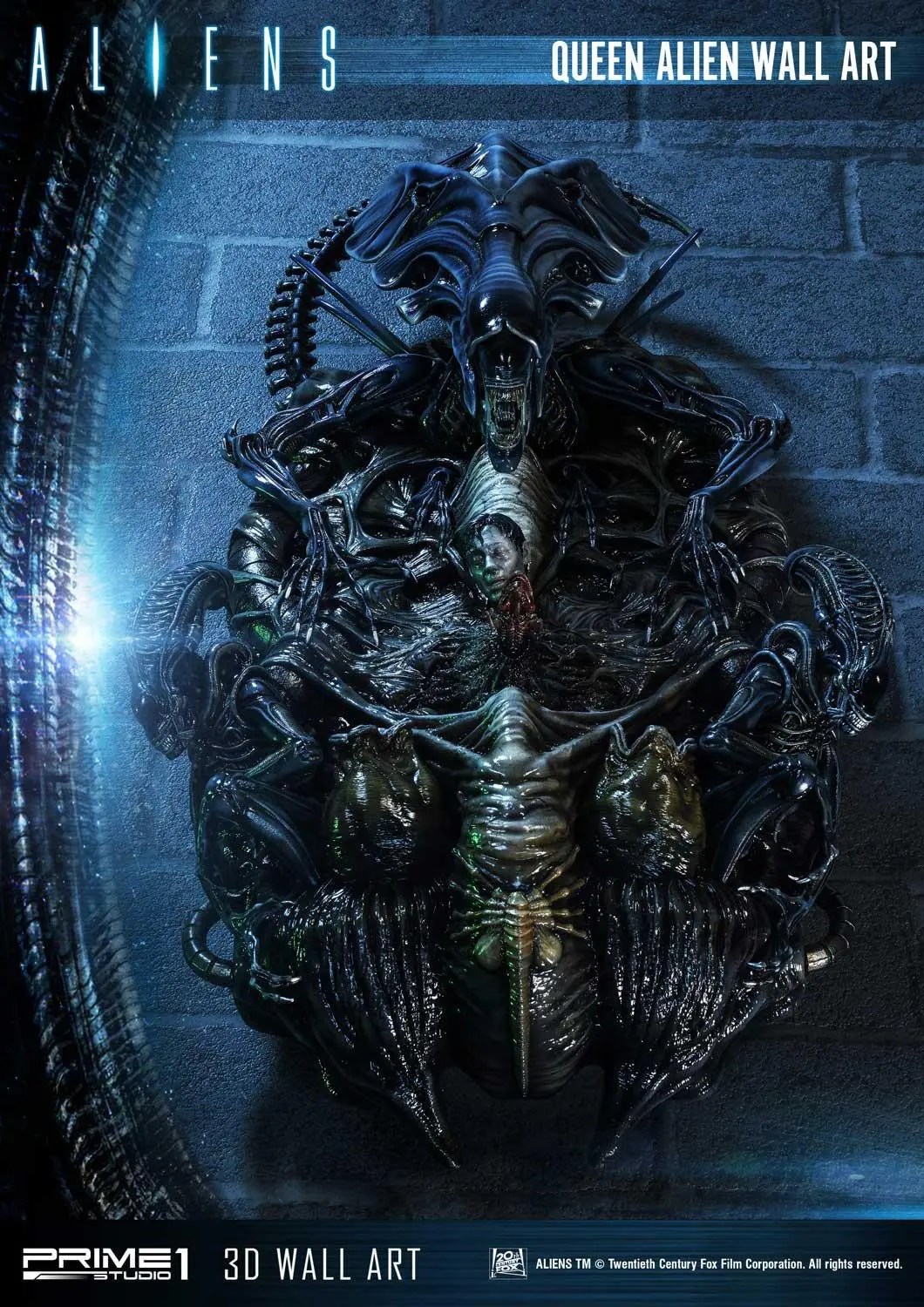 "Alien" Queen Wall Art Unveiled By Prime 1 Studio Bursts With Detail