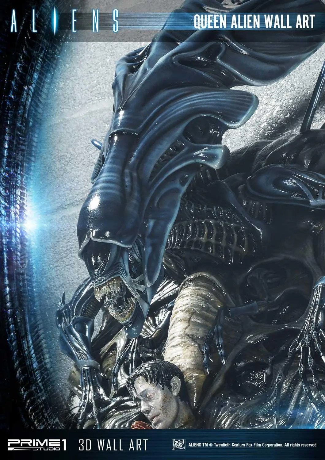 "Alien" Queen Wall Art Unveiled By Prime 1 Studio Bursts With Detail