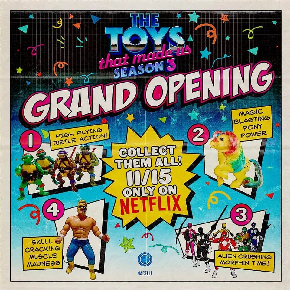 "Toys That Made Us" Season 3 [Review] A Warm Blanket for Toy Fans