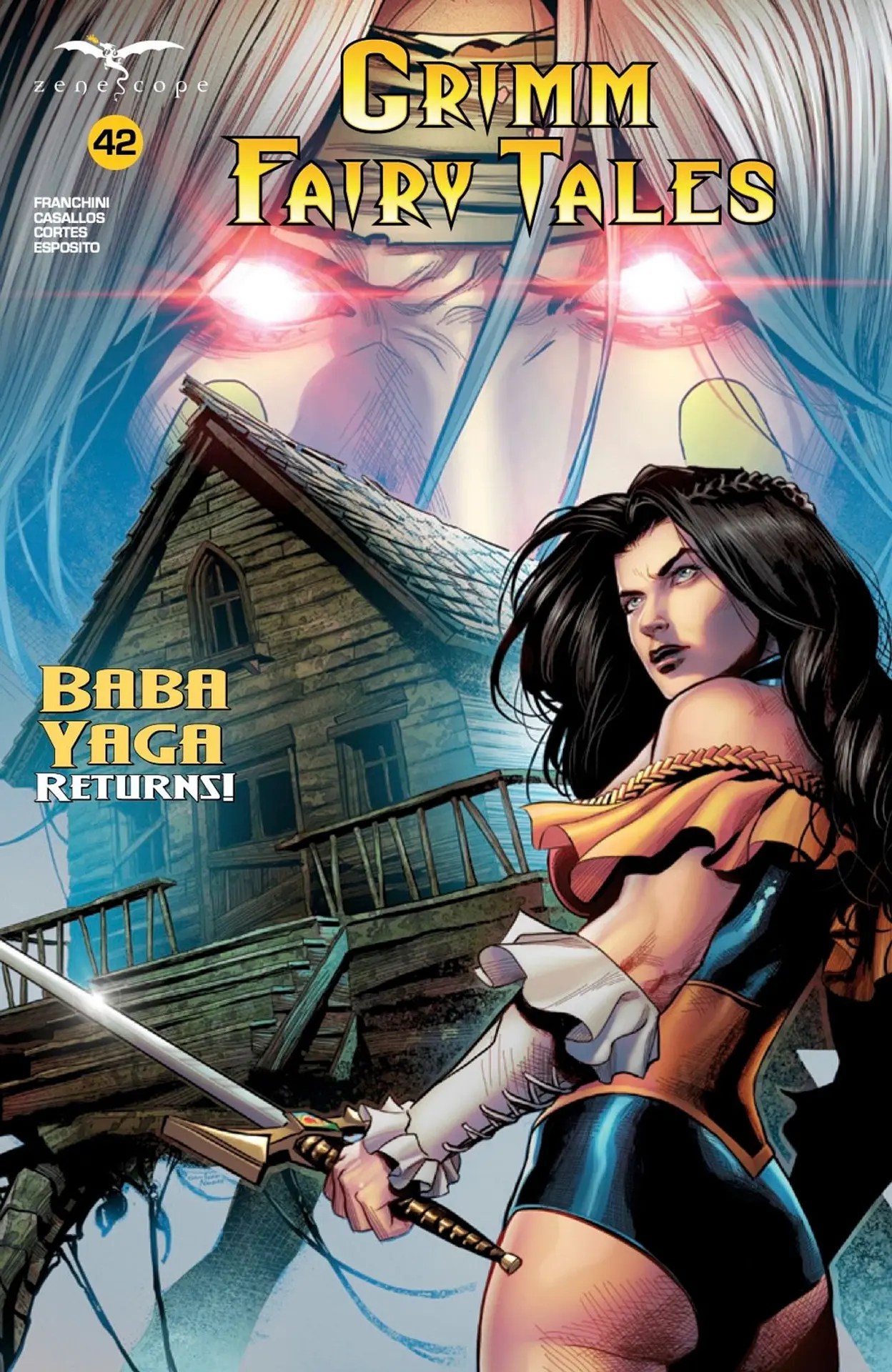 Grimm Fairy Tales 42 Review Classic Blend of Superheroes & Horror