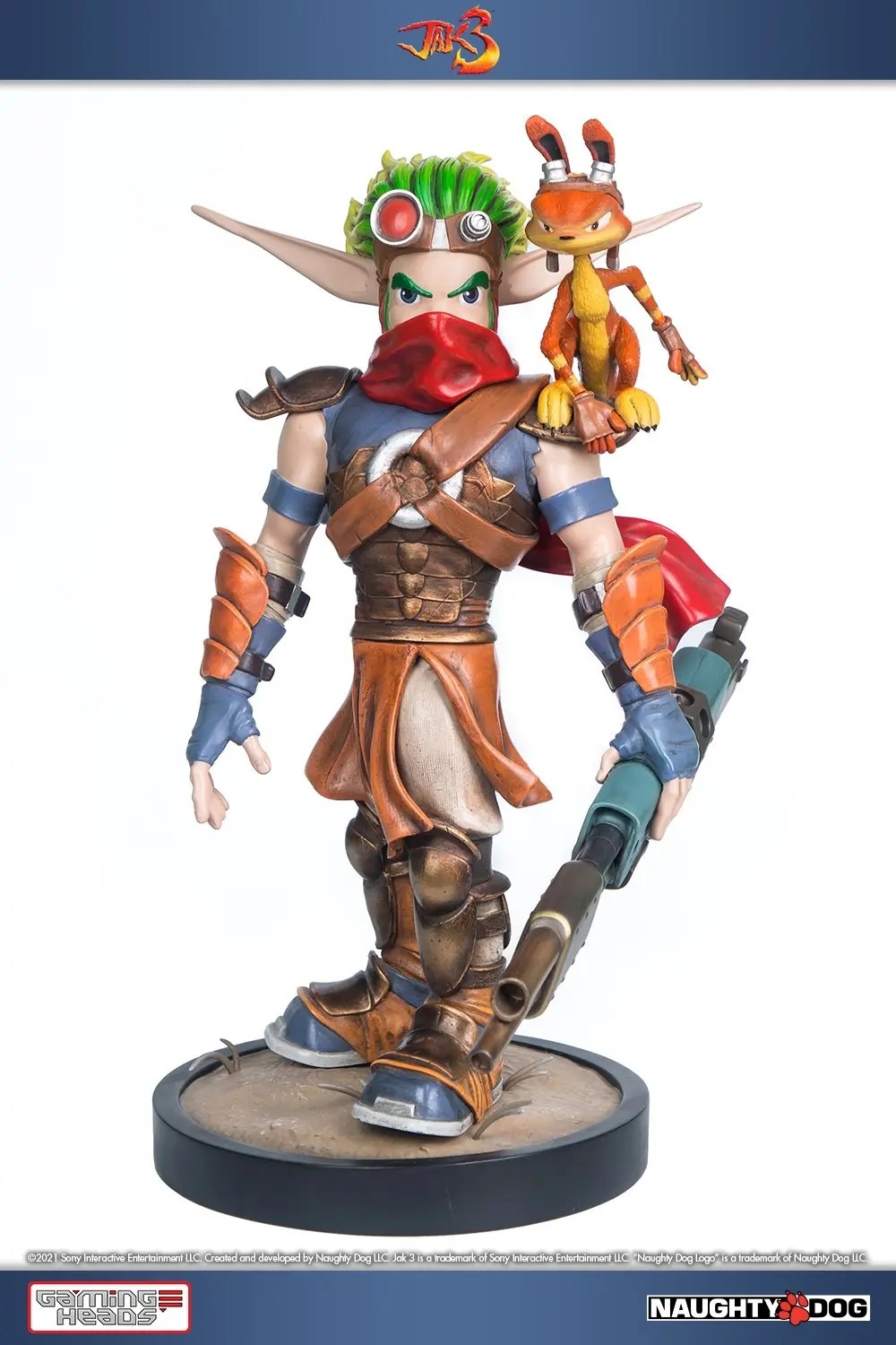 Jak & Daxter Are Back as Gaming Heads Unveils Their New Jak 3 Statue