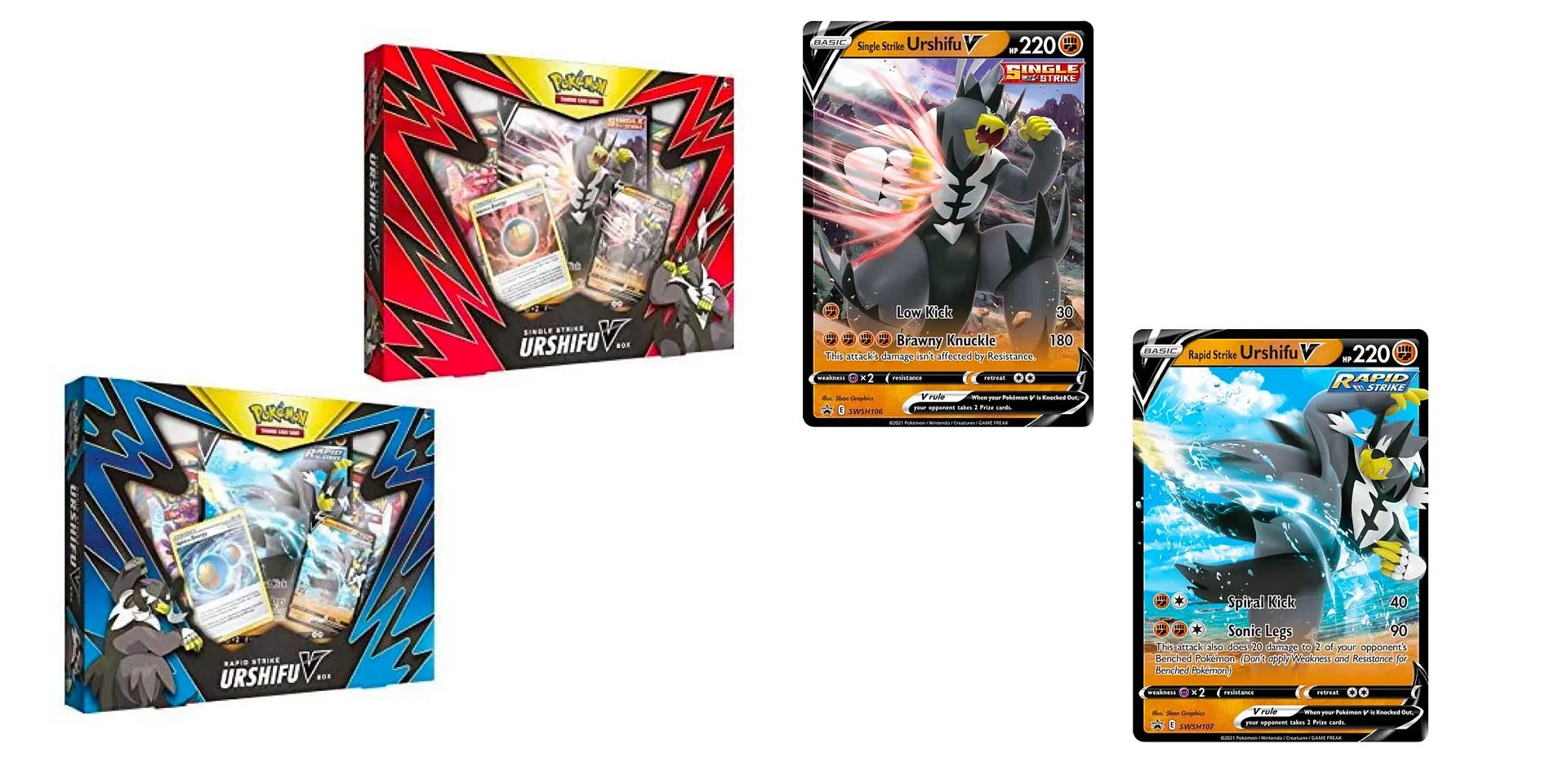Pokémon TCG Battle Styles Product Review Urshifu V Boxes