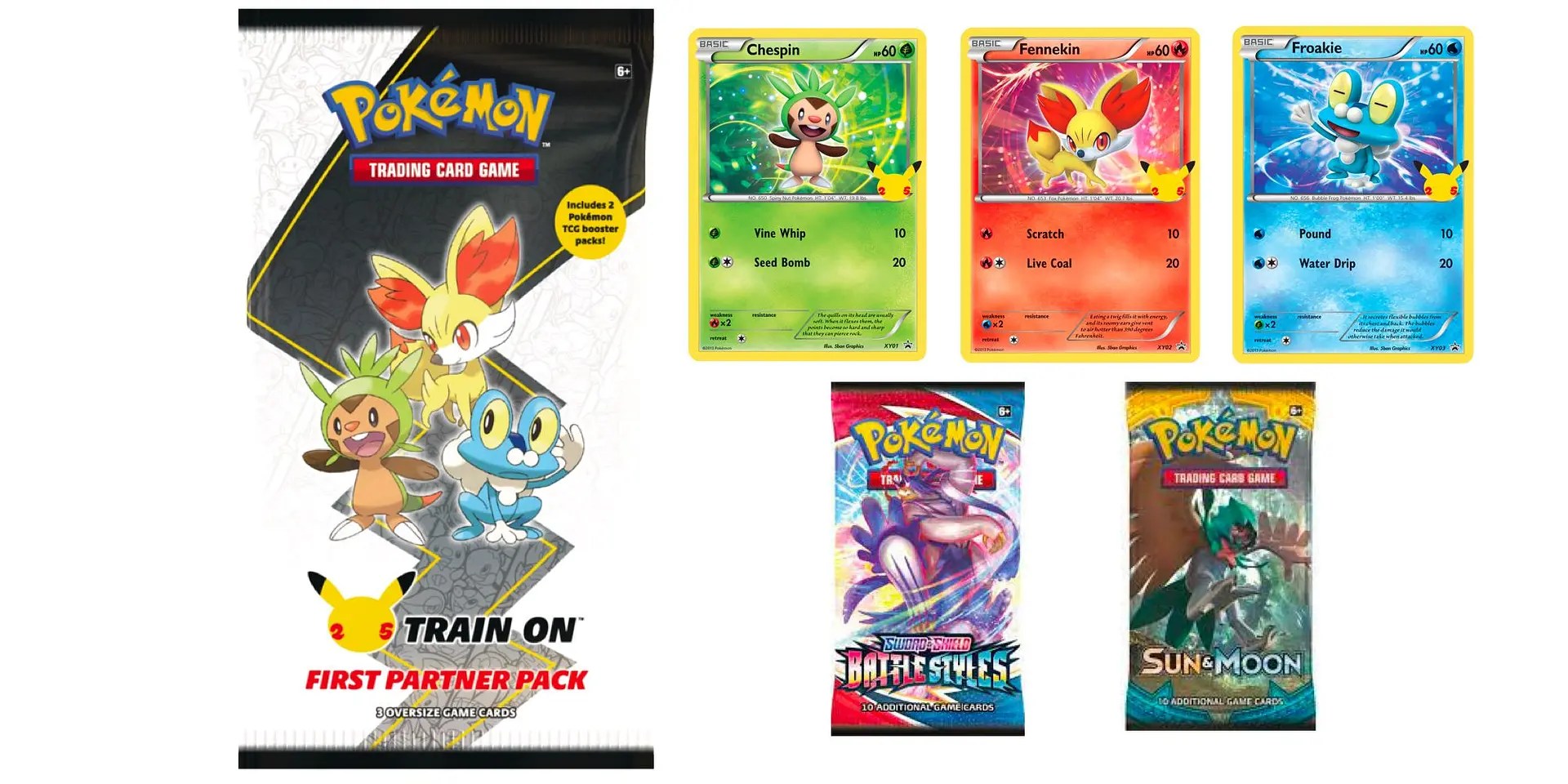 Pokémon TCG Product Review First Partner Pack Kalos