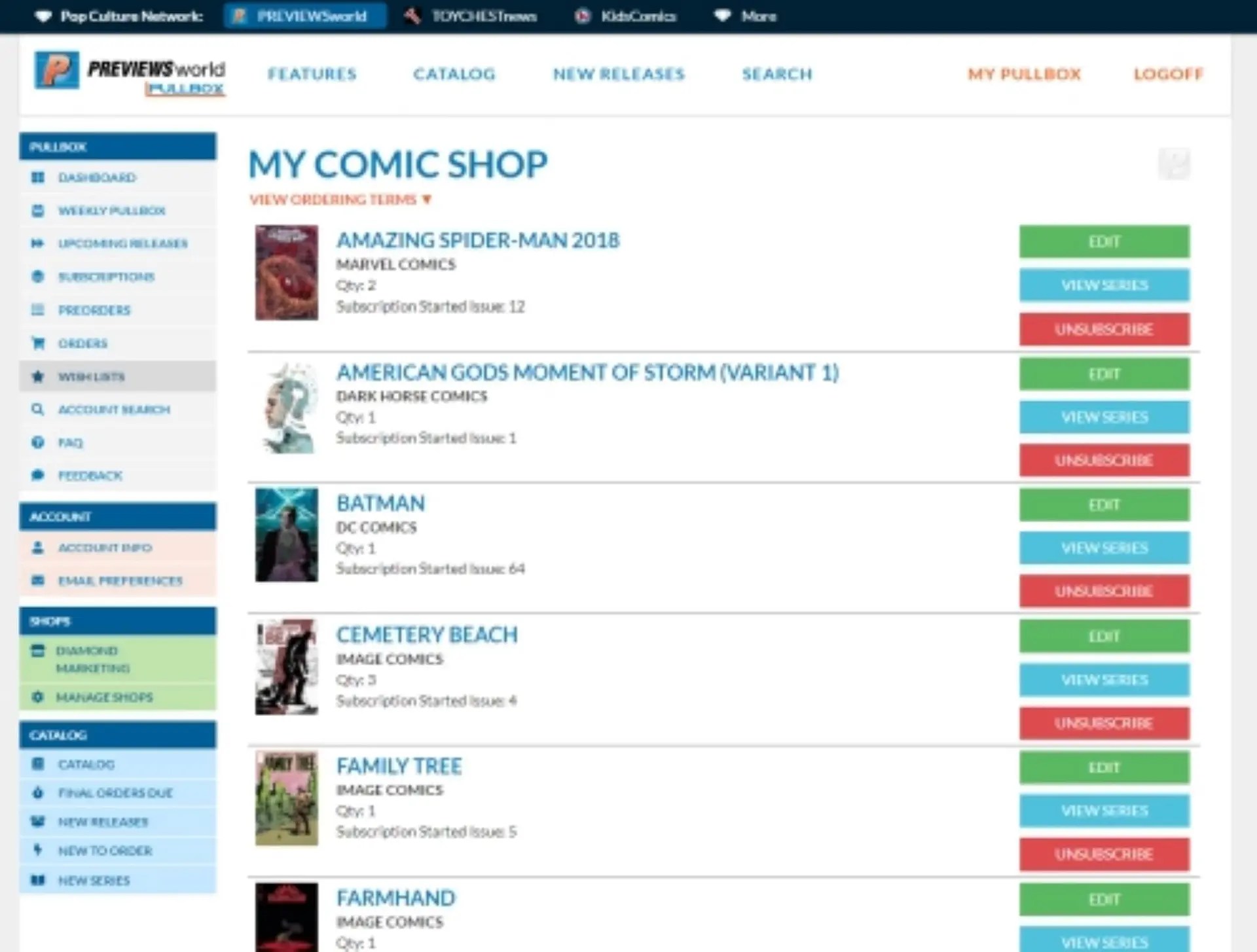 Diamond Comic Distributors Launches Consumer Pullbox Service in June
