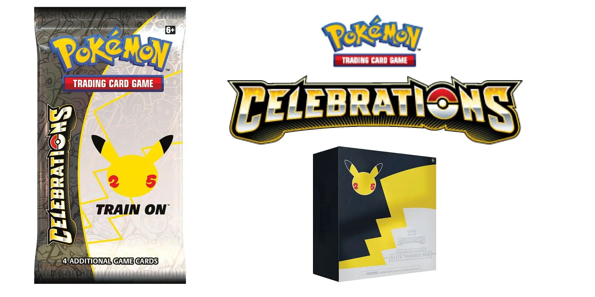 Pokémon TCG Reveals "Celebrations" As Their 25th Anniversary Set